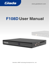 Giada F108D User manual