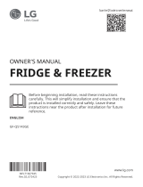 LG GF-Q5143GE Owner's manual