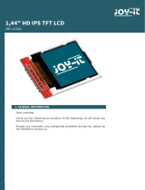 Joy-it 1.44" IPS TFT color LCD User manual