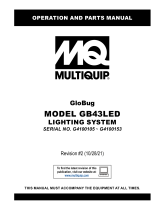 MQ MultiquipGB43LED-CSA-SN-G4100105-G4100153