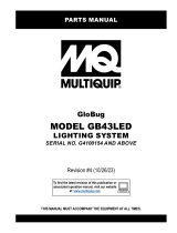 MQ MultiquipGB43LED-SN-G4100154