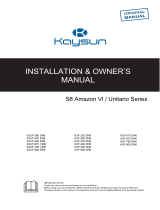 Kaysun Amazon Unitario S8 User manual