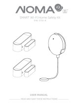 NOMA iQ Battery-Operated Smart Wi-Fi Home Safety Kit Owner's manual