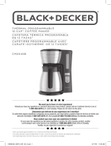Black and Decker Appliances CM2045B User guide
