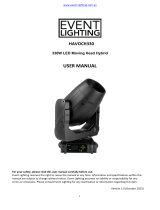 Event Lighting HAVOCH330 User manual
