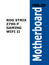 Asus ROG STRIX Z790-F GAMING WIFI II User manual