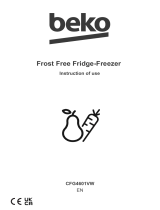 Beko CFG4601V Owner's manual