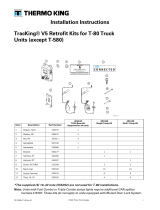 Thermo King TracKing® V5 Retrofit Kits Installation guide
