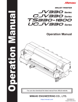 MIMAKI UCJV330 Operating instructions