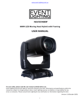 Event Lighting HAVOCH600F User manual