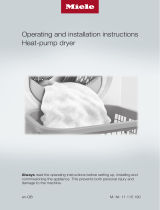 Miele PDR 507 HP Operating instructions