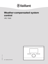 Vaillant VRC 700/6 wired thermostat User manual