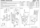 Baxton Studio RH317B-Grey/Walnut-BS Assembly Instructions