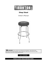 IrontonSwivel Shop Stool