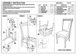 Baxton Studio Ancel-Dark Brown-5PC Dining Set Assembly Instructions