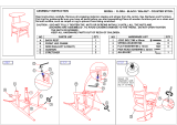 Baxton Studio Flora-Black/Walnut-Counter Stool Assembly Instructions