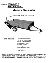 Farm-Tuff MS-1800 Owner's manual