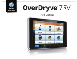 Rand McNally OverDryve 7 RV User manual