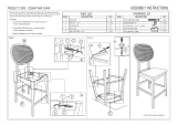 Baxton Studio CS004P-Black/Cream-PC-2PK Assembly Instructions