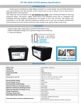 Aegis Battery ALF-024050A User manual