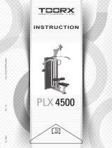 Toorx PLX-4500 LAT MACHINE Owner's manual