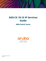 Aruba 8400 User guide