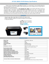 Aegis Battery ALF-024100A User manual