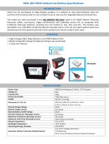 Aegis Battery ABL-048050P User manual