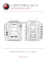 RED V-RAPTOR XL 8K VV Operating instructions