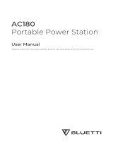 Bluetti AC180 User manual