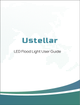 USTELLAR D2D Flood Light 100W Remote Control Owner's manual