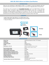 Aegis Battery ABL-048020A User manual