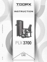 Toorx PLX-3700 ABDUCTOR Owner's manual