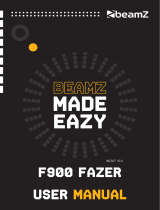 Beamz F900 Owner's manual
