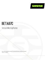 Shure BETA 87C User manual