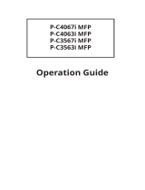 TA Triumph-Adler P-C4067i MFP Operating instructions