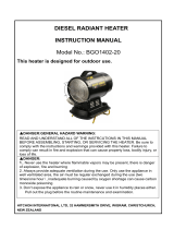Heat Boss HEHE2400 User manual
