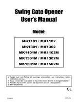 LockMaster BUGT4075 User manual