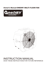 Onedry HEDR3450 User manual