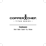 Copper ChefTitan Series 2 qt Casserole Pan