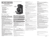 BLACK+DECKER DLX1050B Owner's manual