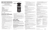 BLACK+DECKER CM4002B Owner's manual