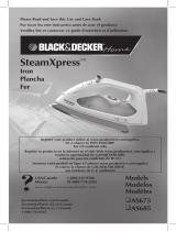 Black and Decker Appliances AS675 User manual