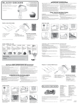BLACK+DECKER MX3000W Owner's manual
