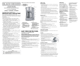 BLACK+DECKER DCM600B Owner's manual