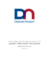 Diebold Nixdorf ProBase Store 2 User manual
