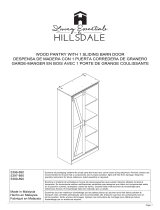 Hillsdale Furniture Shelton Wood Kitchen Pantry Owner's manual