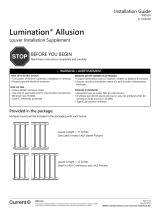 Lumination Allusion Louvers Installation guide