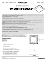 Whiteway VANISH Installation guide