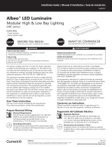 Albeo de Léclairage Modulaire des Baies Hautes et Basses de la Série ABC Installation guide